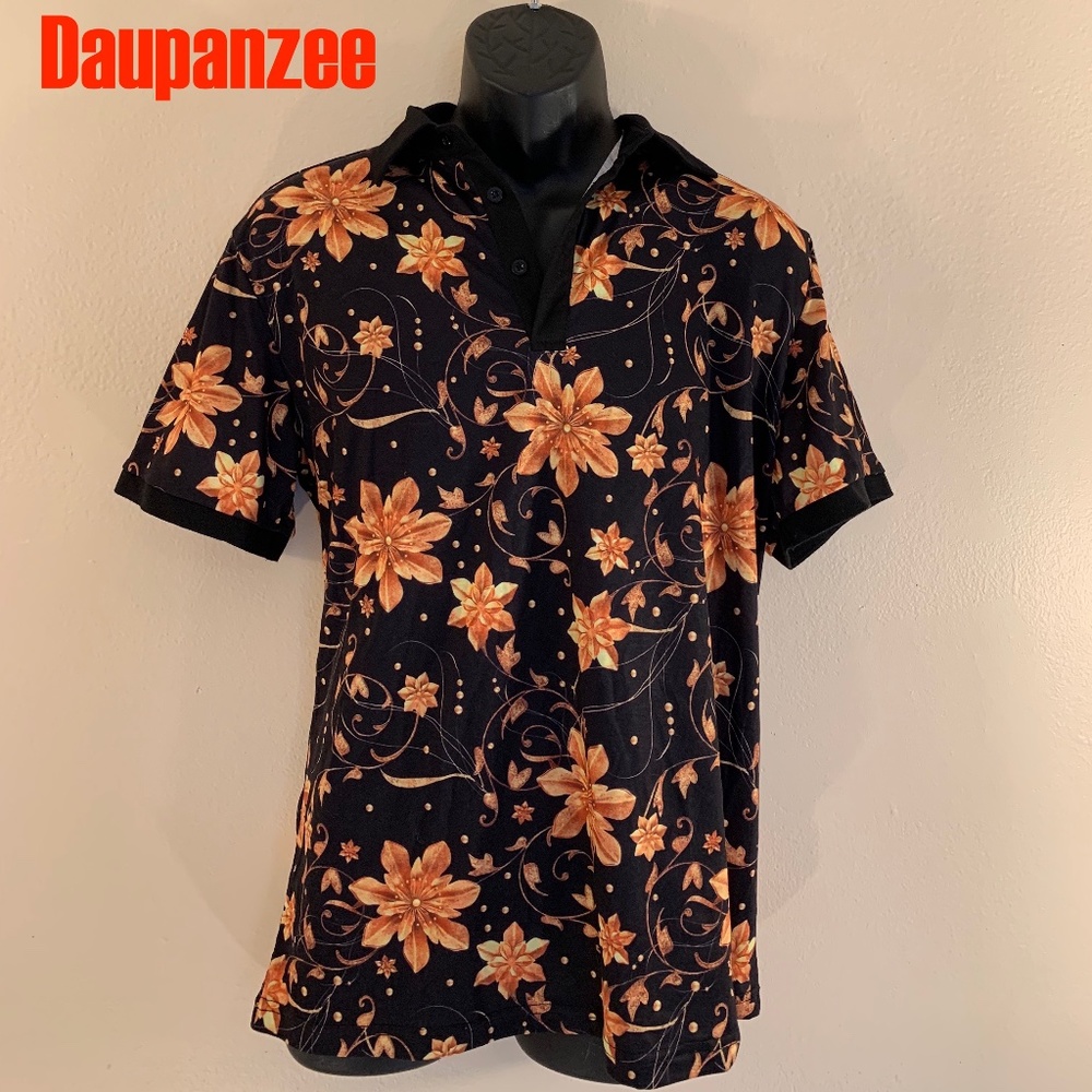 Daupanzees Floral Polo Small NWT